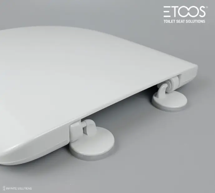 ASIENTO  WC UNIVERSAL DUROPLAST SEMI ENVOLVENTE MOD. EKANA