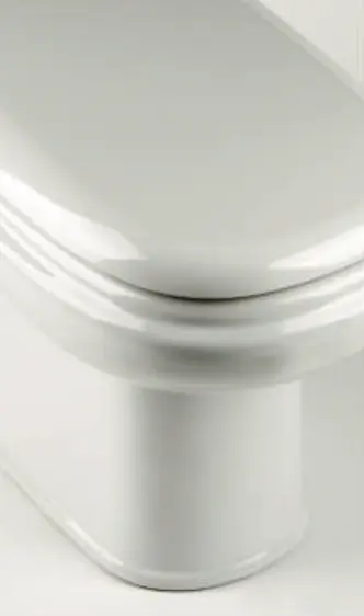 ASIENTO  WC UNIVERSAL DUROPLAST MOD. RETRO   HERRAJE INOX PRES.