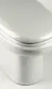 ASIENTO  WC UNIVERSAL DUROPLAST MOD. RETRO   HERRAJE INOX PRES.