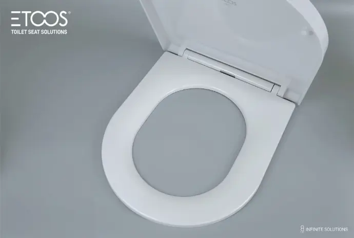 ASIENTO WC UNIVERSAL DUROPLAST ENVOLVENTE MOD. KEIKI BLANCO AMORTIGUADO