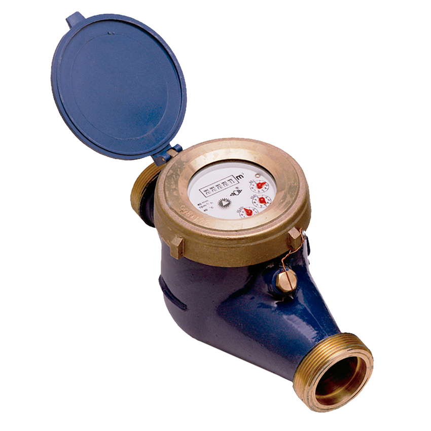 CONTADOR CHORRO MÚLTIPLE LATÓN 