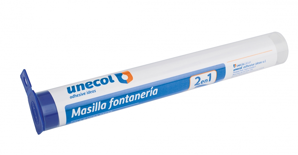 MASILLA FONTANERÍA EPOXI UNECOL 125 GR 