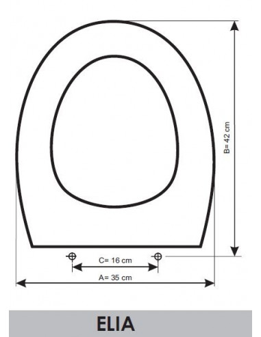 ASIENTO A MEDIDA WC ELIA AMORTIGUADA GALA RESIWOOD       