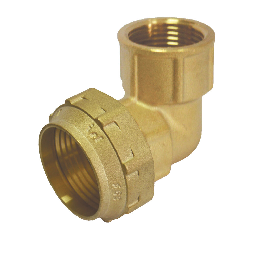 CODO ROSCA HEMBRA LATÓN COMPRESIÓN ISF