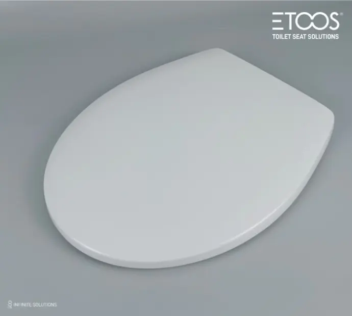 ASIENTO WC UNIVERSAL  DUROPLAST ENVOLVENTE MOD. KALA BLANCO AMORTIGUADO