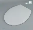 ASIENTO WC UNIVERSAL  DUROPLAST ENVOLVENTE MOD. KALA BLANCO AMORTIGUADO