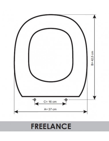 ASIENTO A MEDIDA WC FREELANCE J.DELAFONT RESIWOOD              