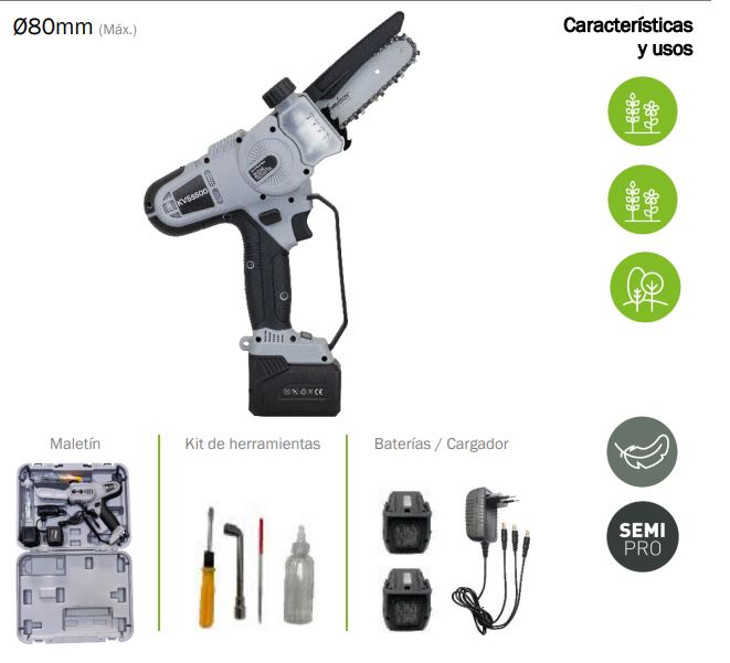 SIERRA ELECTRICA KAMIKAZE KVS5500