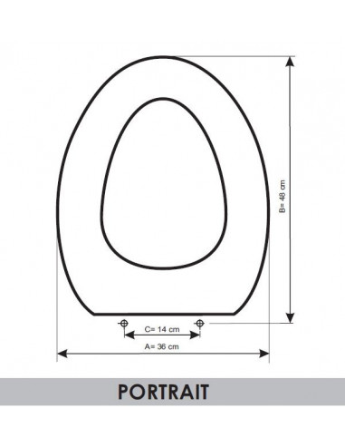 ASIENTO A MEDIDA WC PORTRAIT AMORTIGUADO J.DELAFONT RESIWOOD              