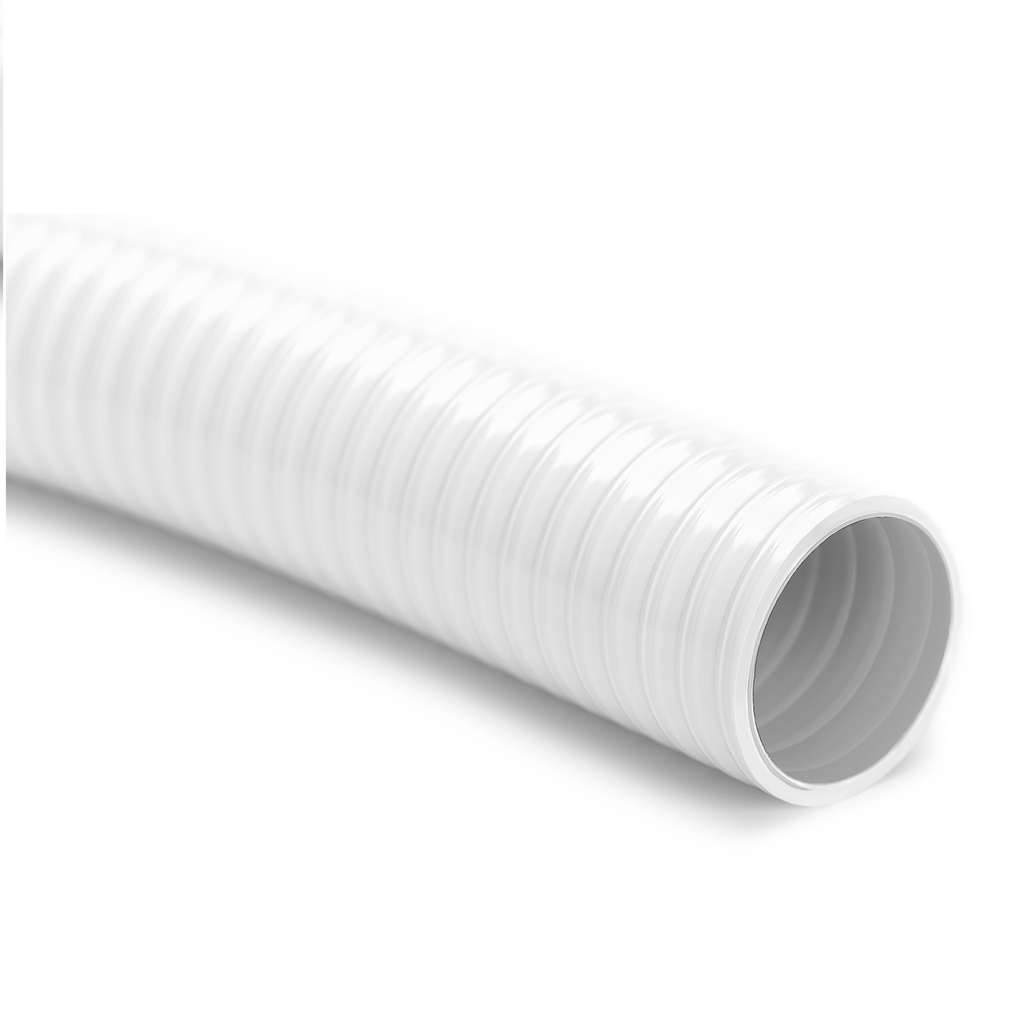 ROLLO PVC FLEXIBLE BLANCO 25 MT DN 20