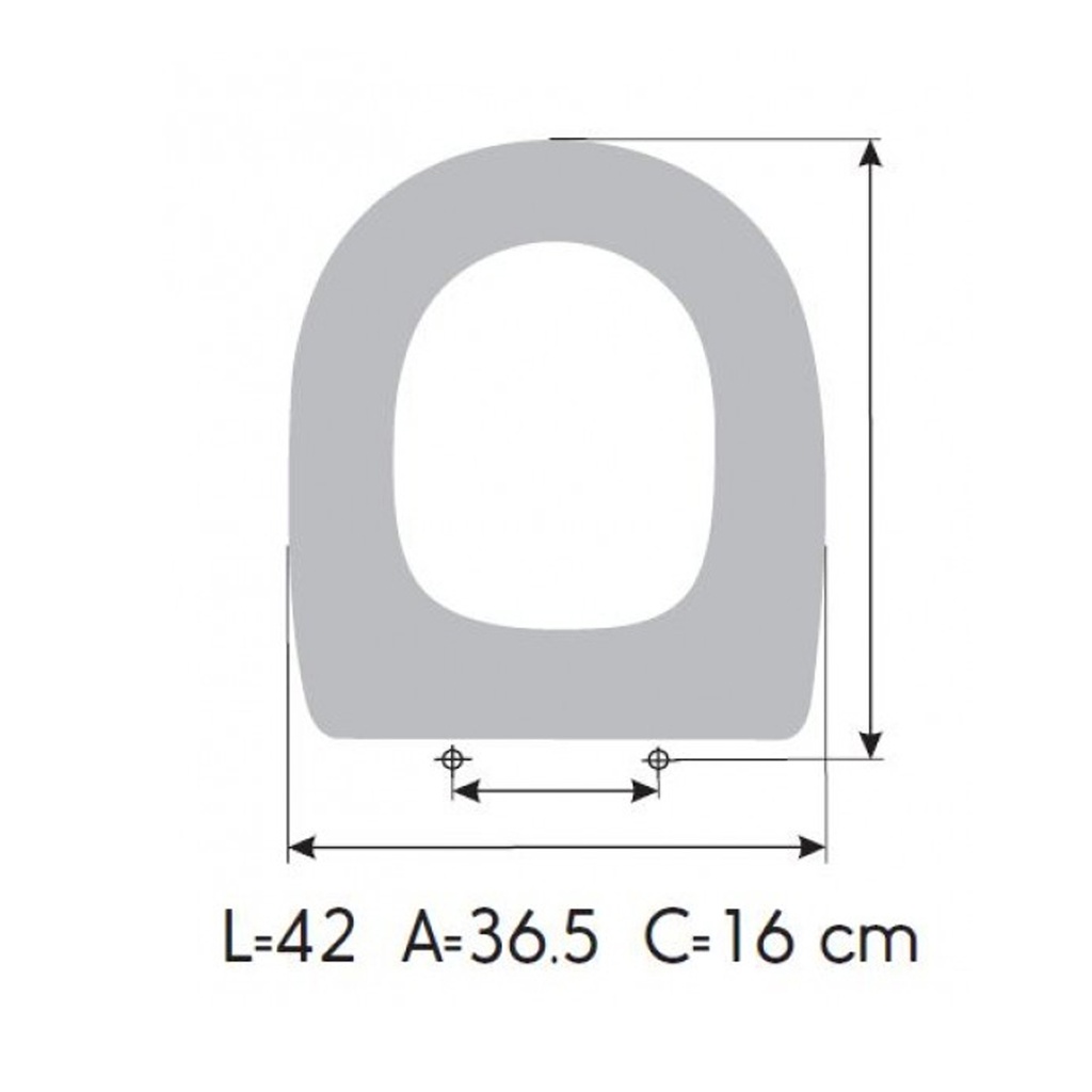 ASIENTO A MEDIDA WC  DOMO  SANGRÁ RESIWOOD       