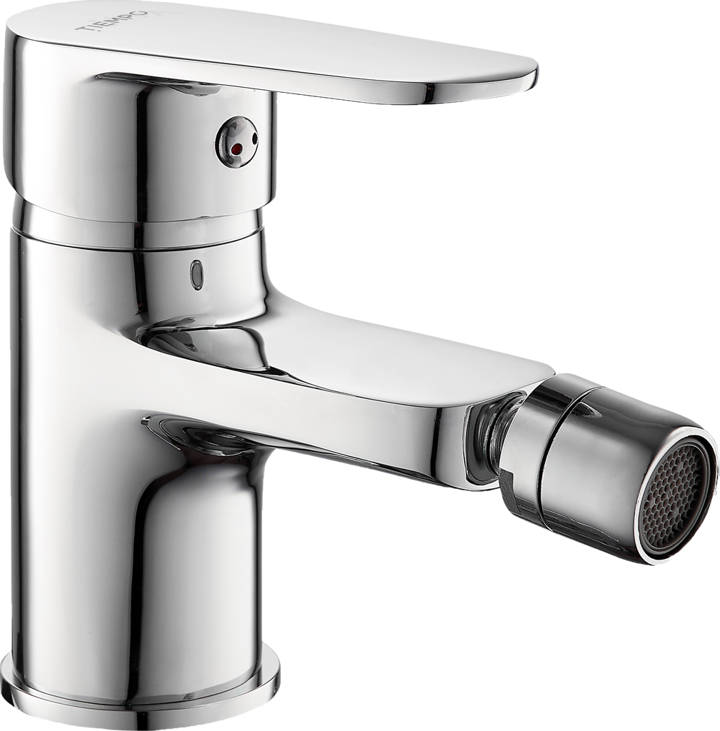 MONOMANDO DE  BIDET CROMADO TIEMPO Serie Pausa   