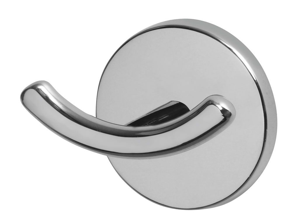 PERCHA DE  BAÑO  ACERO  INOX TIEMPO Serie Armonía