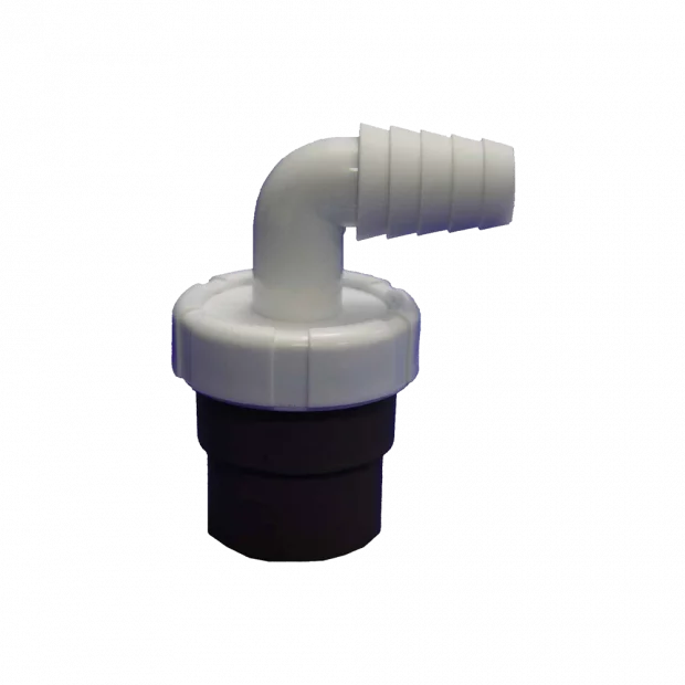 CONEXIÓN TOMA LAVADORA SIMPLE 90º   Ø20 x Ø40