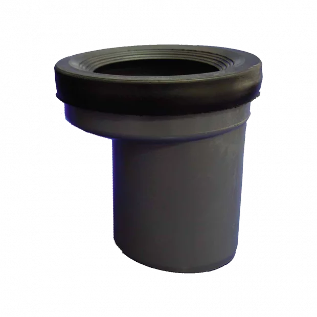 MANGUITO INODORO PVC EXCENTRICO  Ø90 x Ø90 / EX.20	