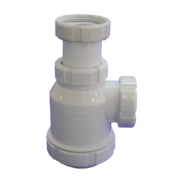 SIFON BOTELLA  MINI + PLUS RACOR EXTENSIBLE   T-4M+ 1.1/4-1.1/2-Ø40/32 