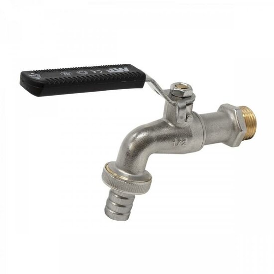 GRIFO ESFERA ANTIHIELO MANETA ACERO INOX
