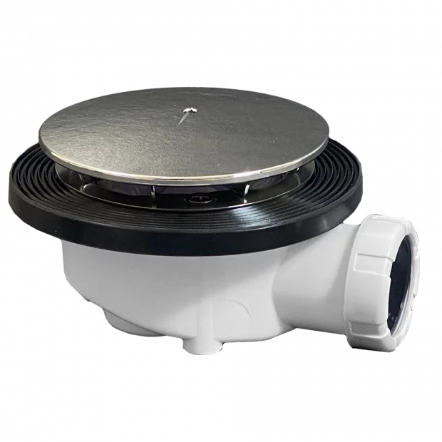 VÁLVULA EXTRAPLANA PLATO DUCHA SIFONICA/REGISTRABLE SETA CON TORNILLOS ARO/METALICO T-78TM   Ø115 x 1 1/2-Ø40	