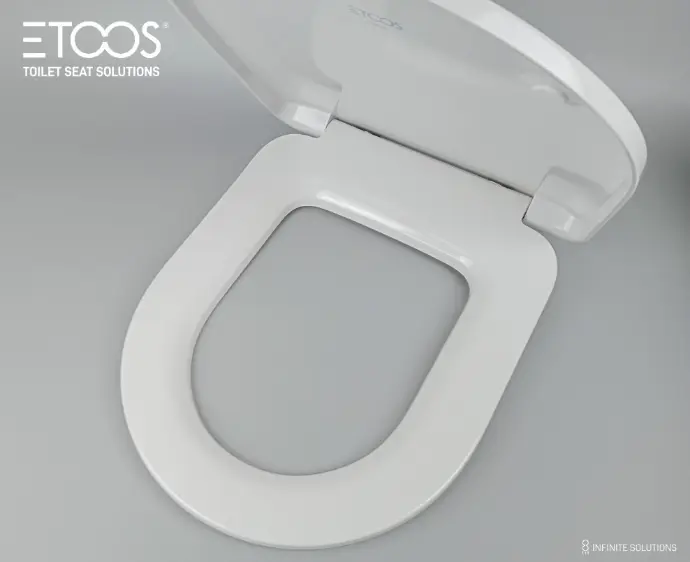 ASIENTO WC UNIVERSAL ENVOLVENTE DUROPLAST MOD. KAIROS AMORTIGUADO