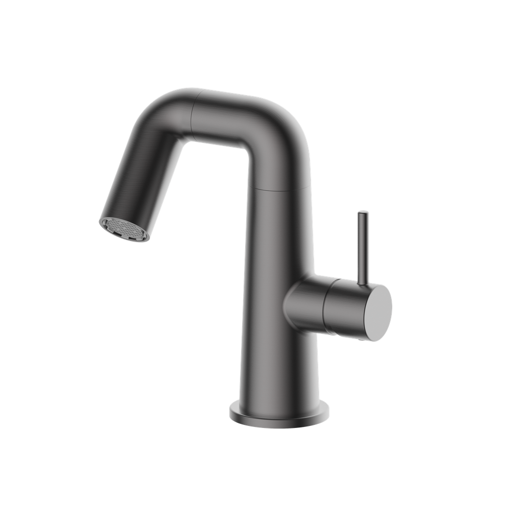 Monomando adaptativo TIEMPO lavabo Serie  Ondina Gun metal    