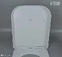 ASIENTO WC UNIVERSAL ENVOLVENTE DUROPLAST MOD. KEONA BLANCO AMORTIGUADO