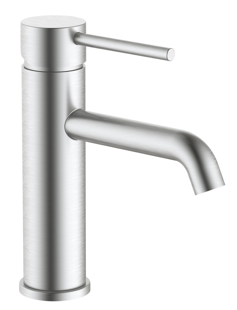 Monomando lavabo acero inox Serie Aurora fast fix TIEMPO 