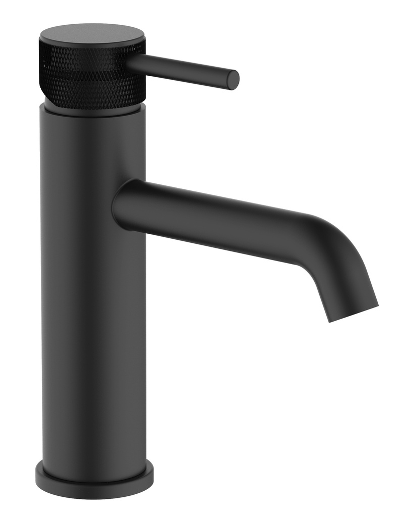 Monomando lavabo negro Serie Serenidad fast fix TIEMPO 