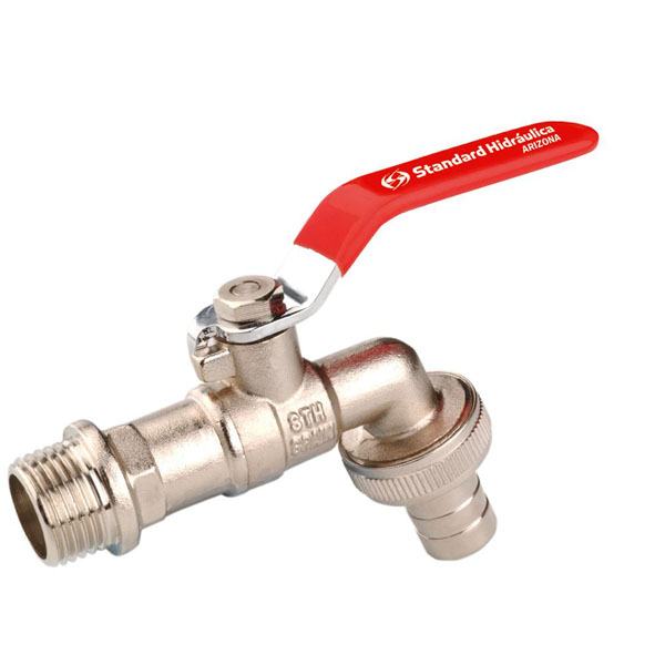 GRIFO CURVO ARIZONA E/MANGUERA 