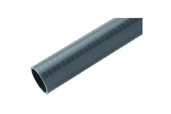 BARRA 1,5 MT  PVC FLEXIBLE GRIS  DN 40  
