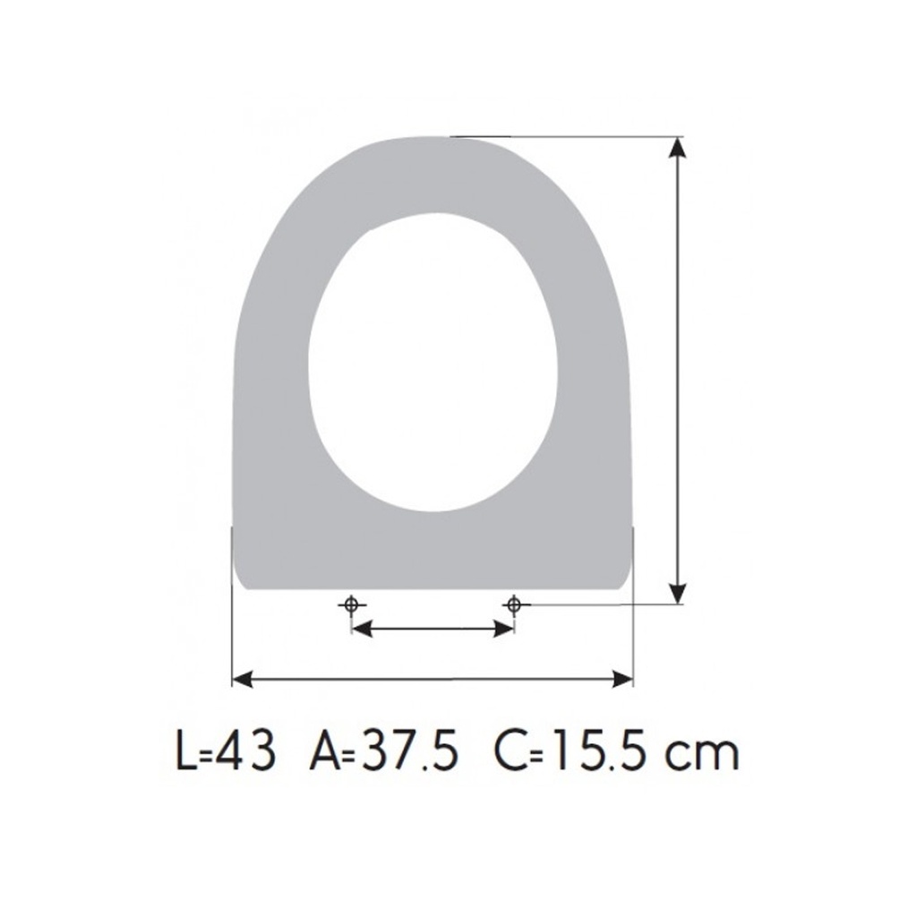 ASIENTO A MEDIDA WC  ACCESS  ROCA RESIWOOD
