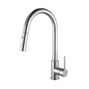 Monomando fregadero extraible cromado TIEMPO Serie Calma