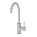 MONOMANDO DE FREGADERO BLACO MATE