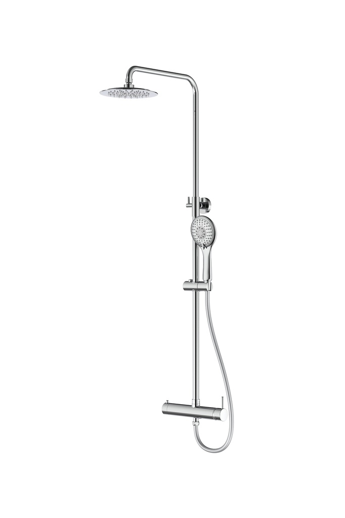 COLUMNA DUCHA MONOMANDO CROMADO TIEMPO