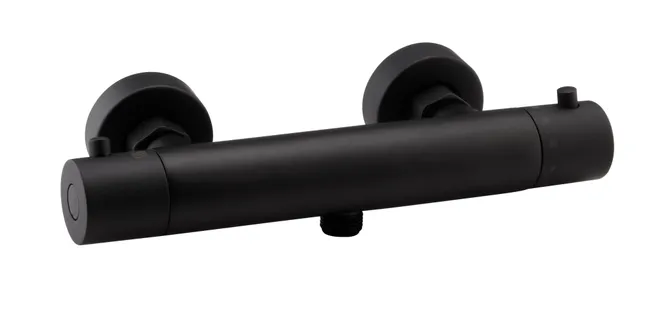 TERMOSTÁTICO DE DUCHA  TIEMPO NEGRO MATE