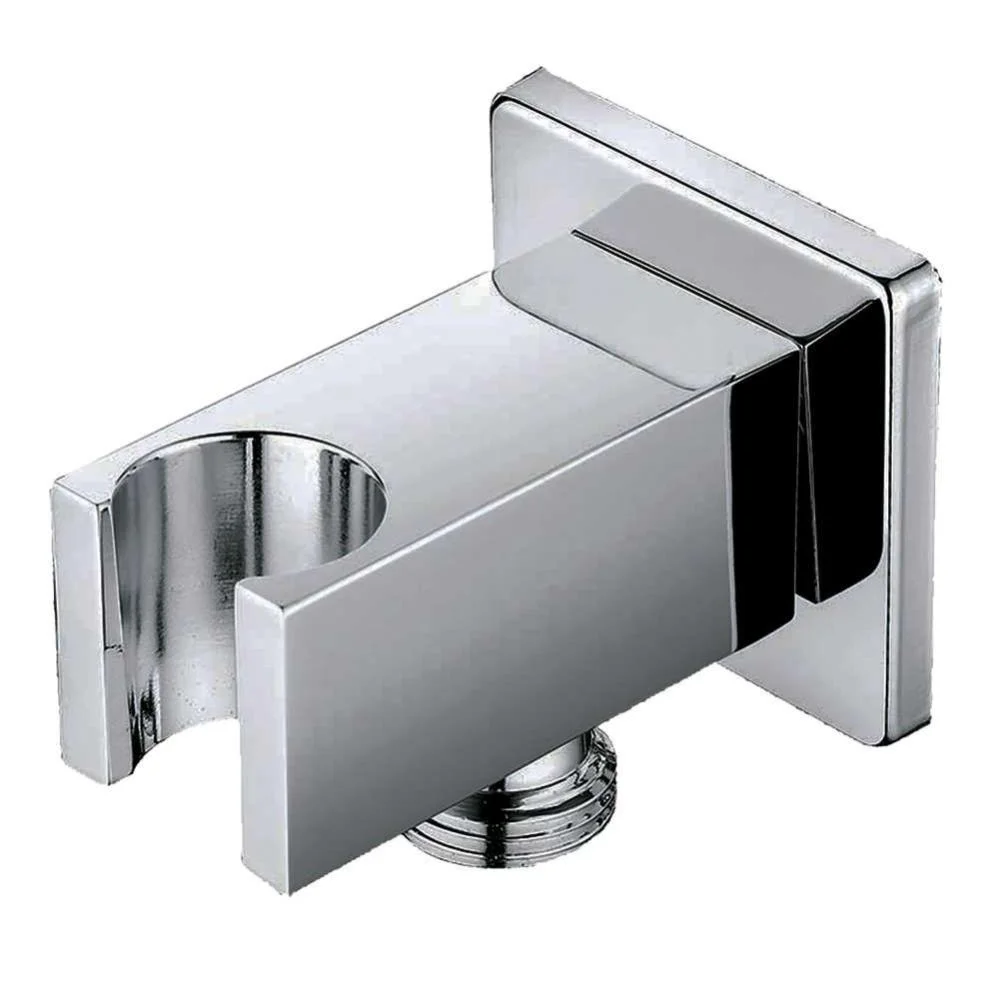 SOPORTE DE DUCHA CON TOMA CUADRADO