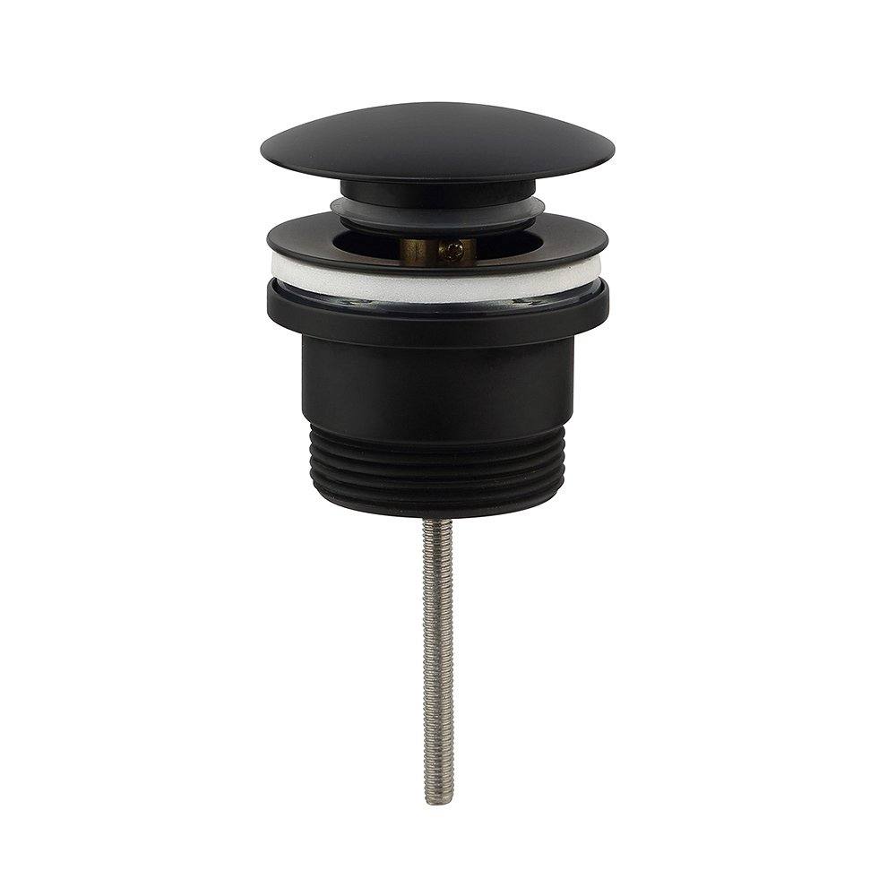 VÁLVULA CLICK CLACK NEGRA MATE TIEMPO