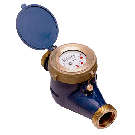 CONTADOR CHORRO MÚLTIPLE LATÓN 