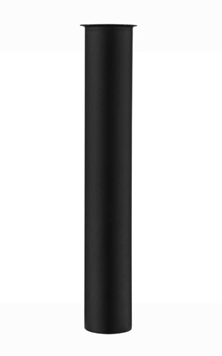 [180001] SUPLEMENTO ALARGADOR SIFÓN LATON NEGRO MATE  L 30 CM 