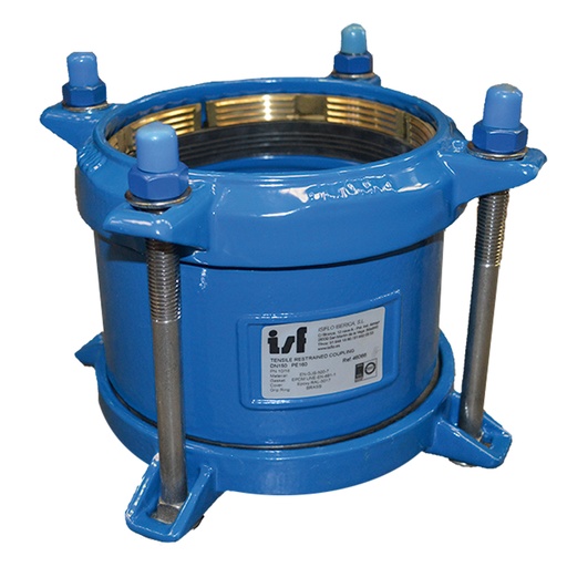 UNIÓN ANTITRACCIÓN ISF PARA P.E Y PVC 