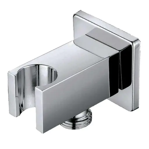 [293434] SOPORTE DE DUCHA CON TOMA CUADRADO