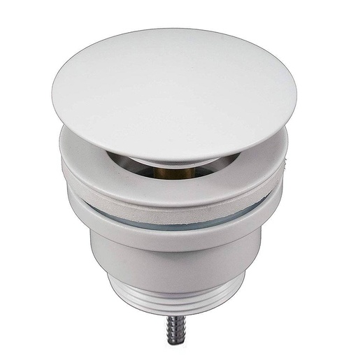 [TA-30415] VÁLVULA CLICK CLACK BLANCO MATE TIEMPO