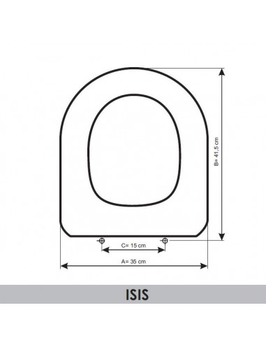 ASIENTO A MEDIDA WC  ISIS SANGRÁ RESIWOOD           