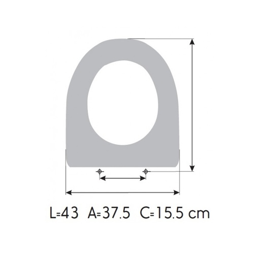 ASIENTO A MEDIDA WC  ACCESS AMORTIGUADO  ROCA RESIWOOD 