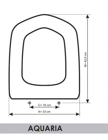 ASIENTO A MEDIDA WC  AQUARIA   ROCA RESIWOOD    