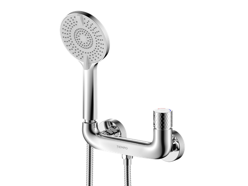 [TS-10120] Monomando ducha cromado  Serie silencio 