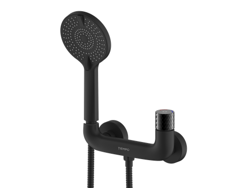 [TS-10150] Monomando ducha negro Serie silencio 