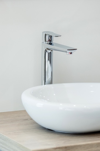 [TC-10205] MONOMANDO LAVABO ALTO cromado  Serie Calma