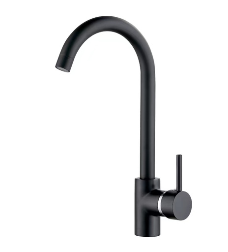 [TC-20220] MONOMANDO  FREGADERO NEGRO MATE  Serie Calma