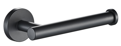 [TA-30335] PORTARROLLOS  NEGRO ACERO INOX TIEMPO Serie Equilibrio    