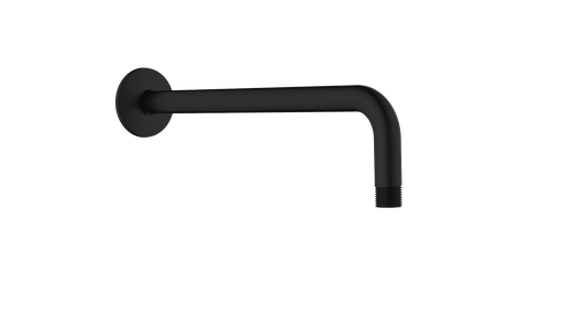 [TA-30105] BRAZO DE DUCHA PARED  LATÓN NEGRO MATE TIEMPO 